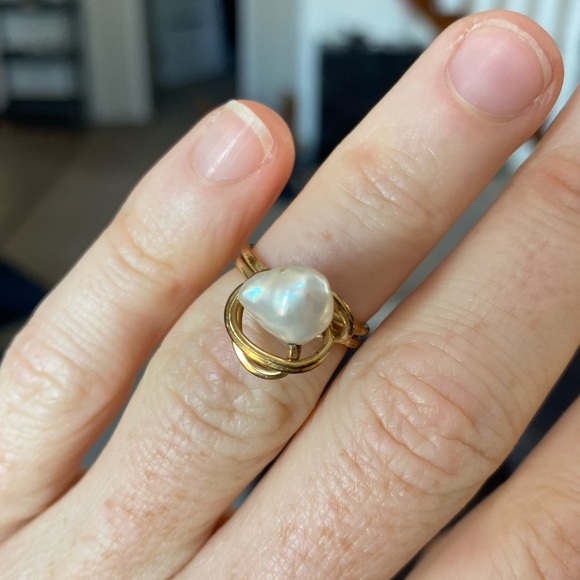 Vintage Jewelry - Vintage Pearl ring